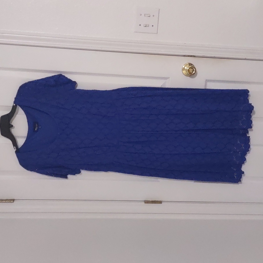 Blue dress 1X